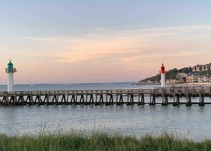 Tres Joli 2p Au Trouville- Piscine & Vue Port 公寓 *