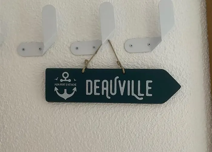 Tres Joli 2p Au Trouville- Piscine & Vue Port 滨海图维列