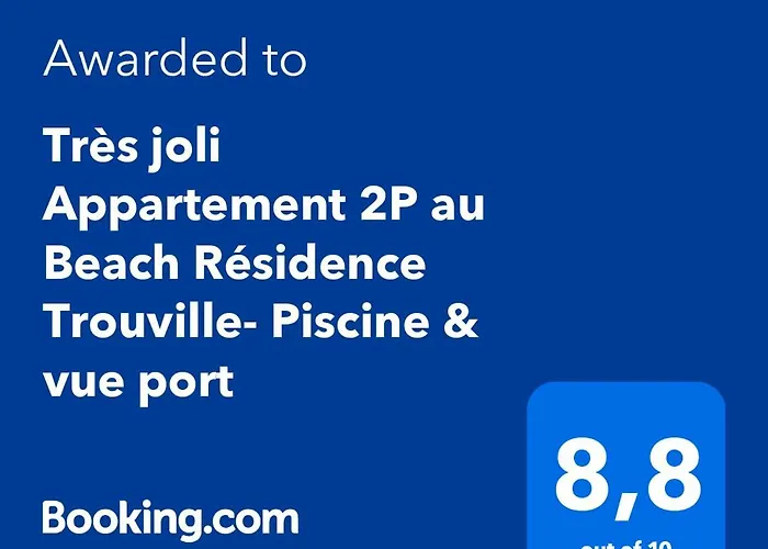 Apartment Tres Joli 2p Au Trouville- Piscine & Vue Port *